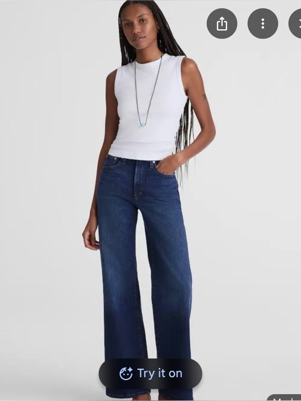 Madewell Jean The Wide-Leg Jean NWT 24T